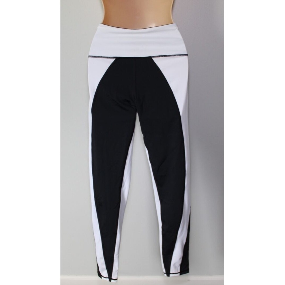 Victoria's Secret VSX Sports Jacket Legging Pants Set Blk Wht Colorblock XS / S - Picture 12 of 14
